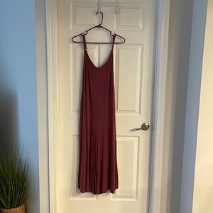 Torrid Mauve Flowy Jumpsuit